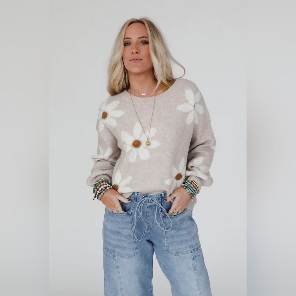Miracle Daisy Sweater